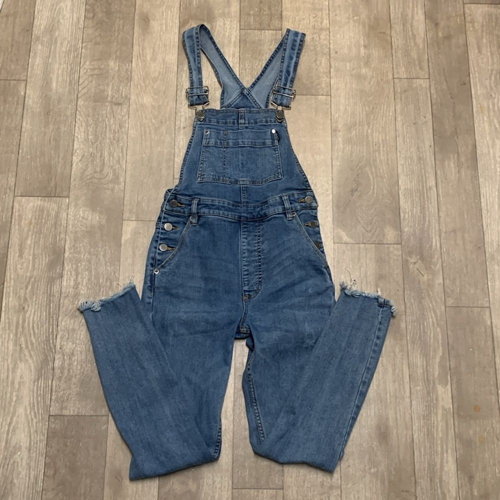 Blue Denim Women's Overalls